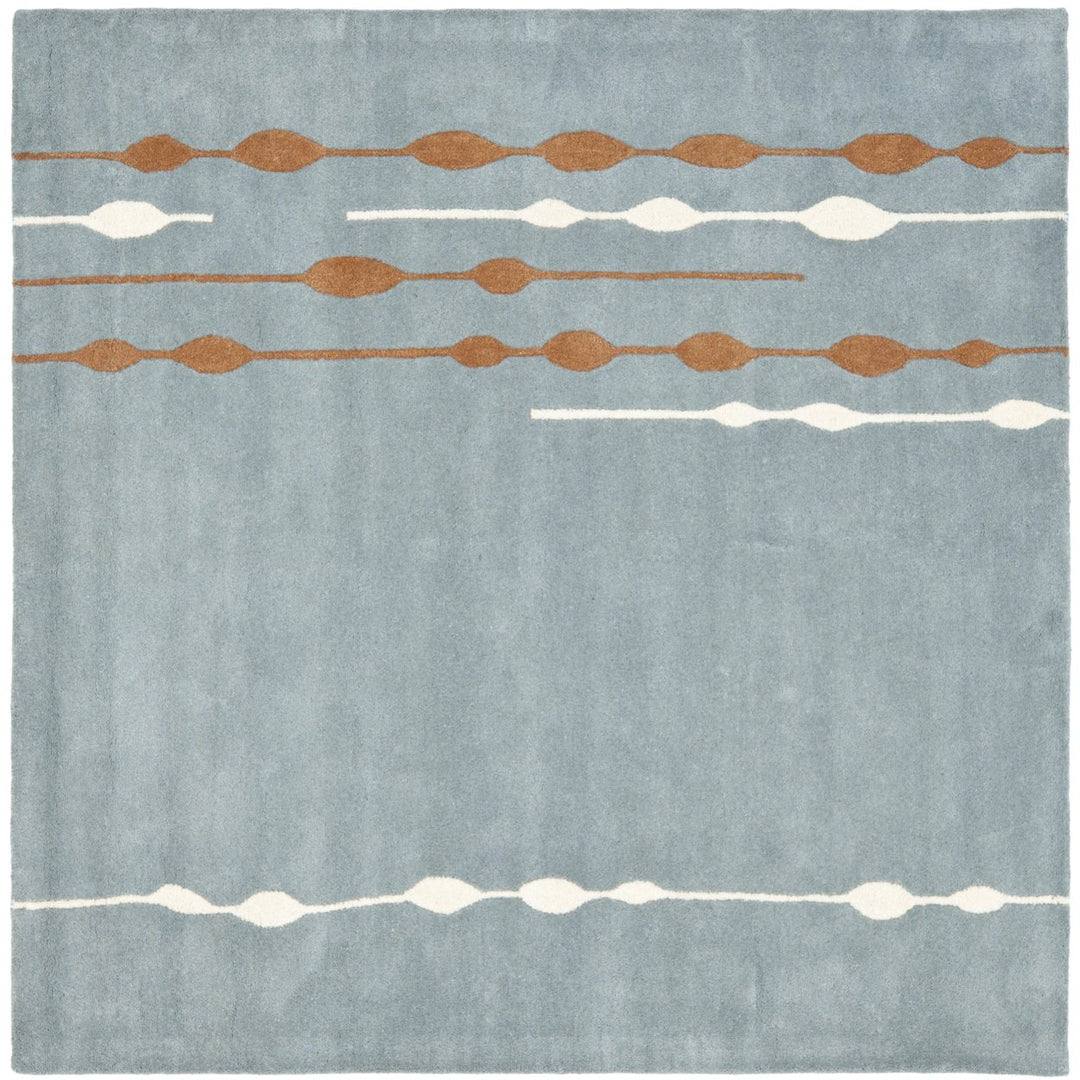 SAFAVIEH Soho Collection SOH803B Handmade Blue/Multi Rug Image 6