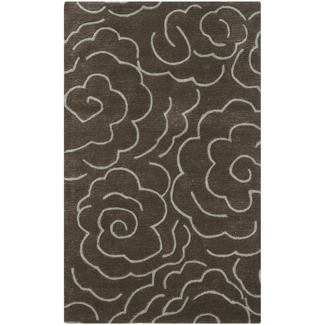 SAFAVIEH Soho SOH812G Handmade Chocolate / Ivory Rug Image 1