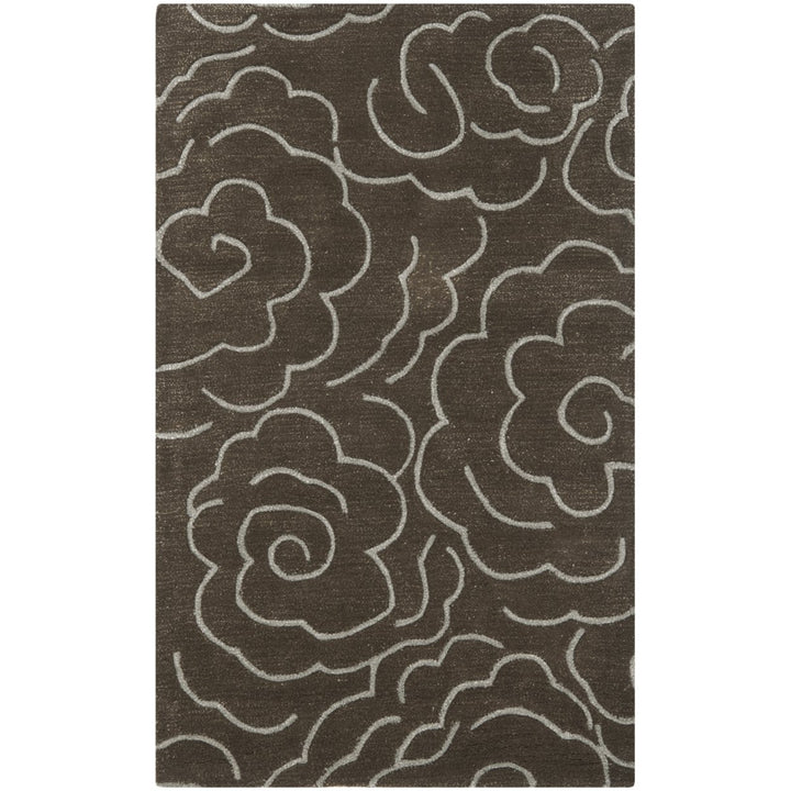 SAFAVIEH Soho SOH812G Handmade Chocolate / Ivory Rug Image 1