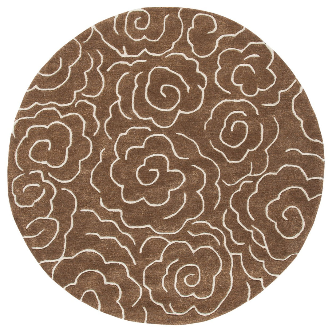 SAFAVIEH Soho SOH812C Handmade Brown / Ivory Rug Image 1