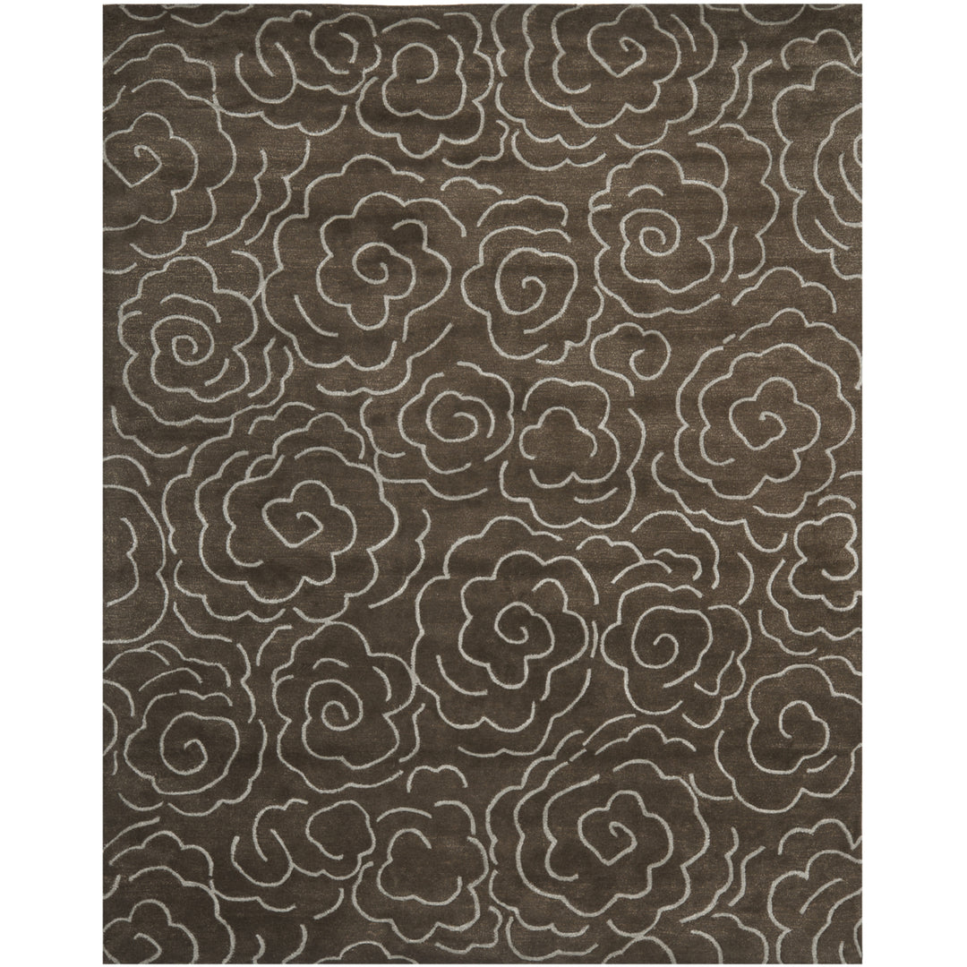 SAFAVIEH Soho SOH812G Handmade Chocolate / Ivory Rug Image 4