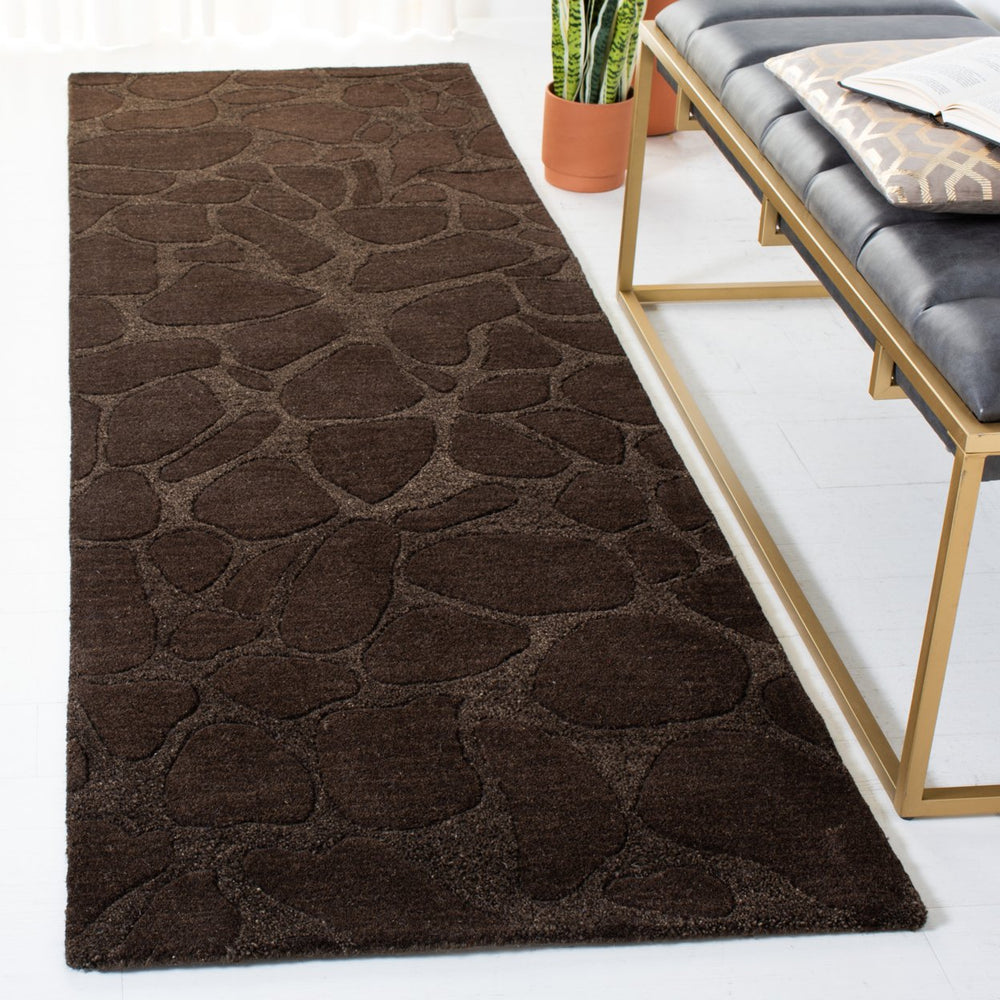 SAFAVIEH Soho Collection SOH815A Handmade Brown Rug Image 2