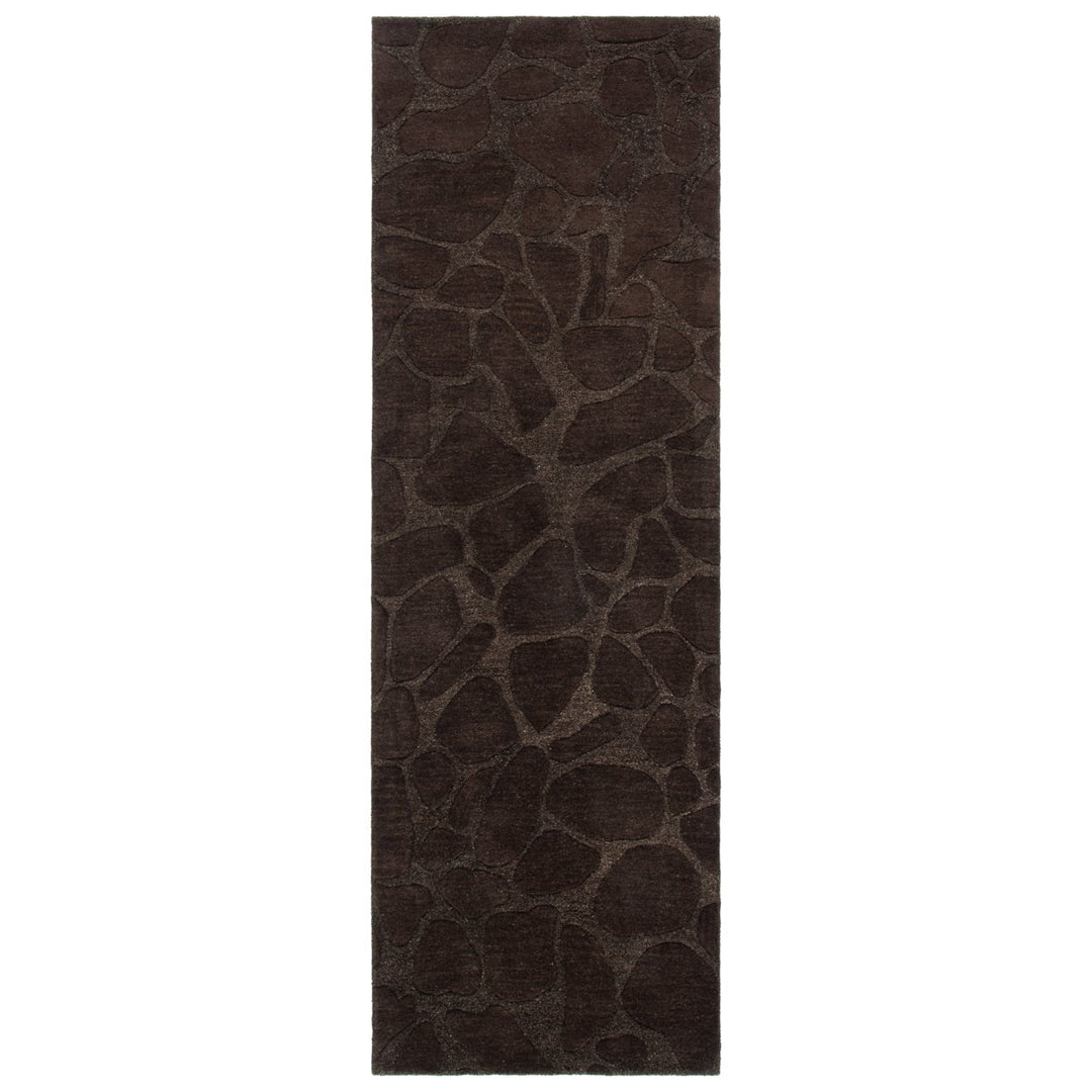 SAFAVIEH Soho Collection SOH815A Handmade Brown Rug Image 1