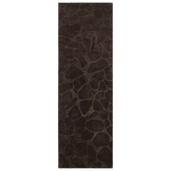 SAFAVIEH Soho Collection SOH815A Handmade Brown Rug Image 1