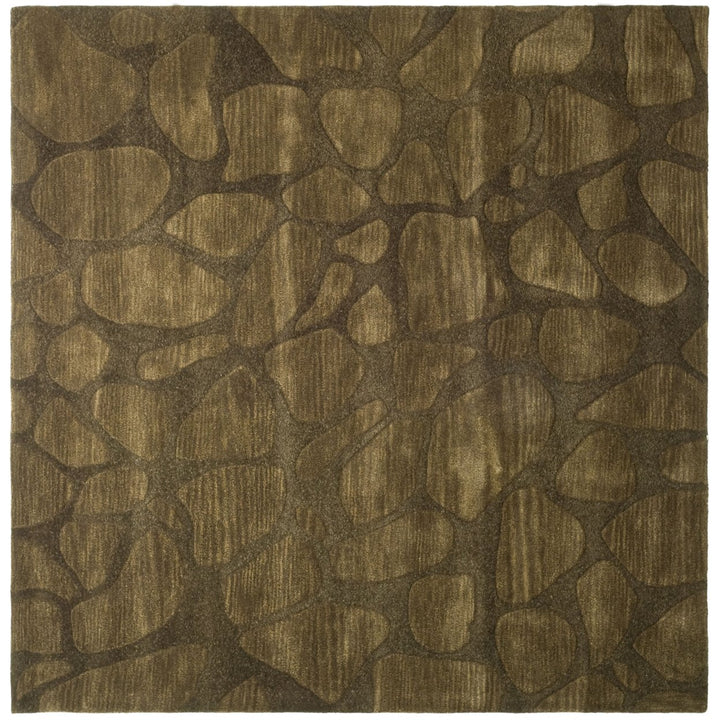 SAFAVIEH Soho Collection SOH815A Handmade Brown Rug Image 4