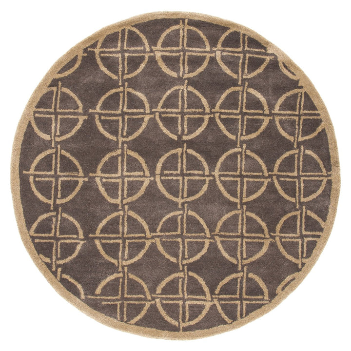 SAFAVIEH Soho Collection SOH822A Handmade Brown/Gold Rug Image 3