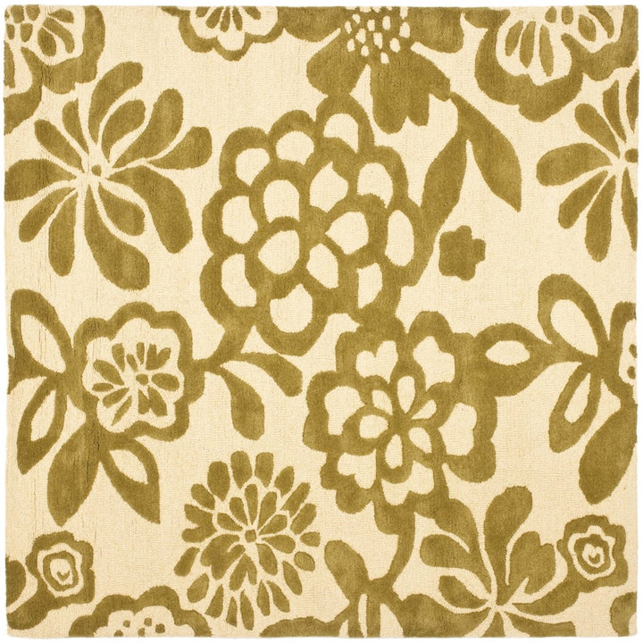 SAFAVIEH Soho SOH837A Handmade Beige / Green Rug Image 1