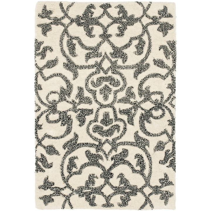 SAFAVIEH Soho Collection SOH840A Handmade Ivory/Grey Rug Image 8