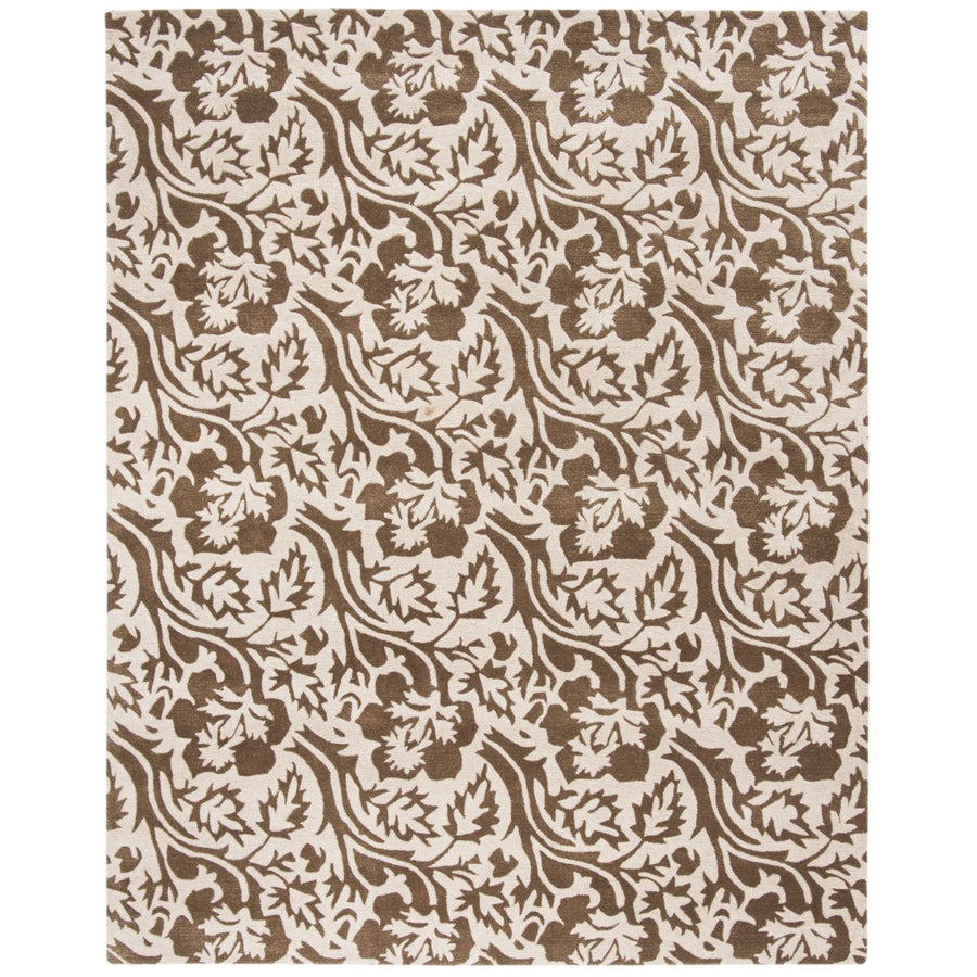 SAFAVIEH Soho SOH844A Handmade Brown / Ivory Rug Image 1