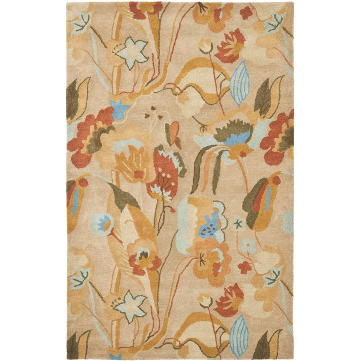 SAFAVIEH Soho SOH850A Handmade Beige / Multi Rug Image 1