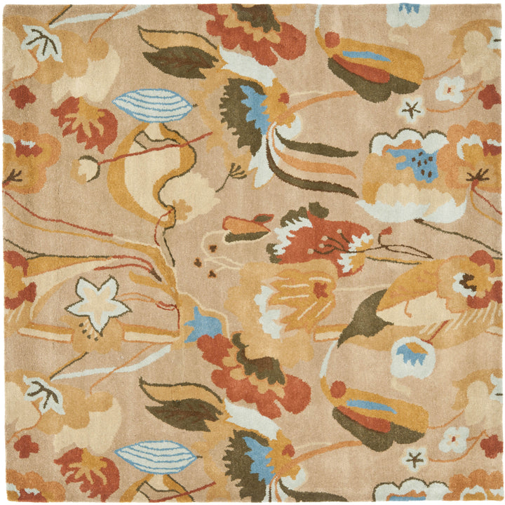 SAFAVIEH Soho SOH850A Handmade Beige / Multi Rug Image 5