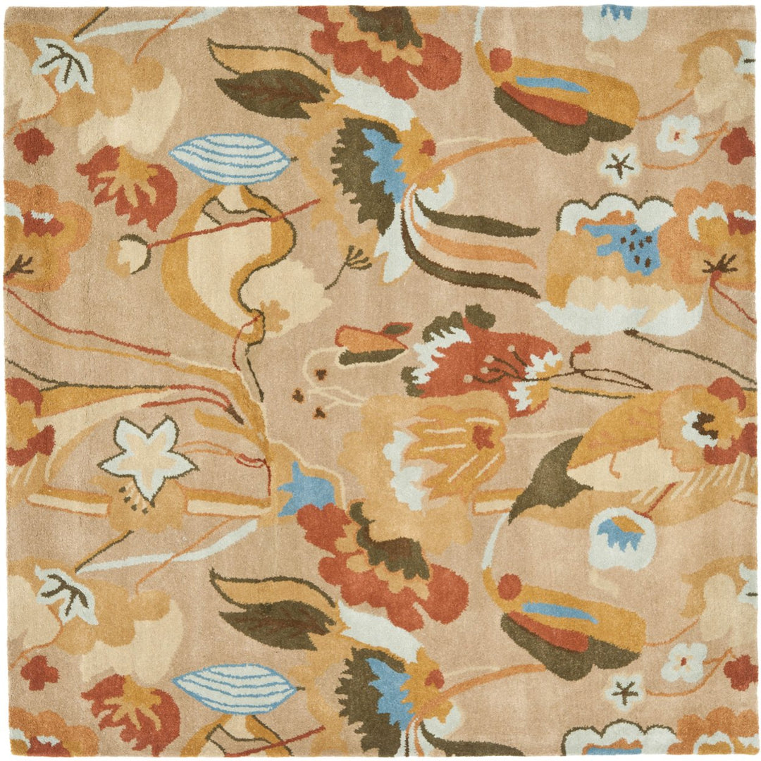 SAFAVIEH Soho SOH850A Handmade Beige / Multi Rug Image 1