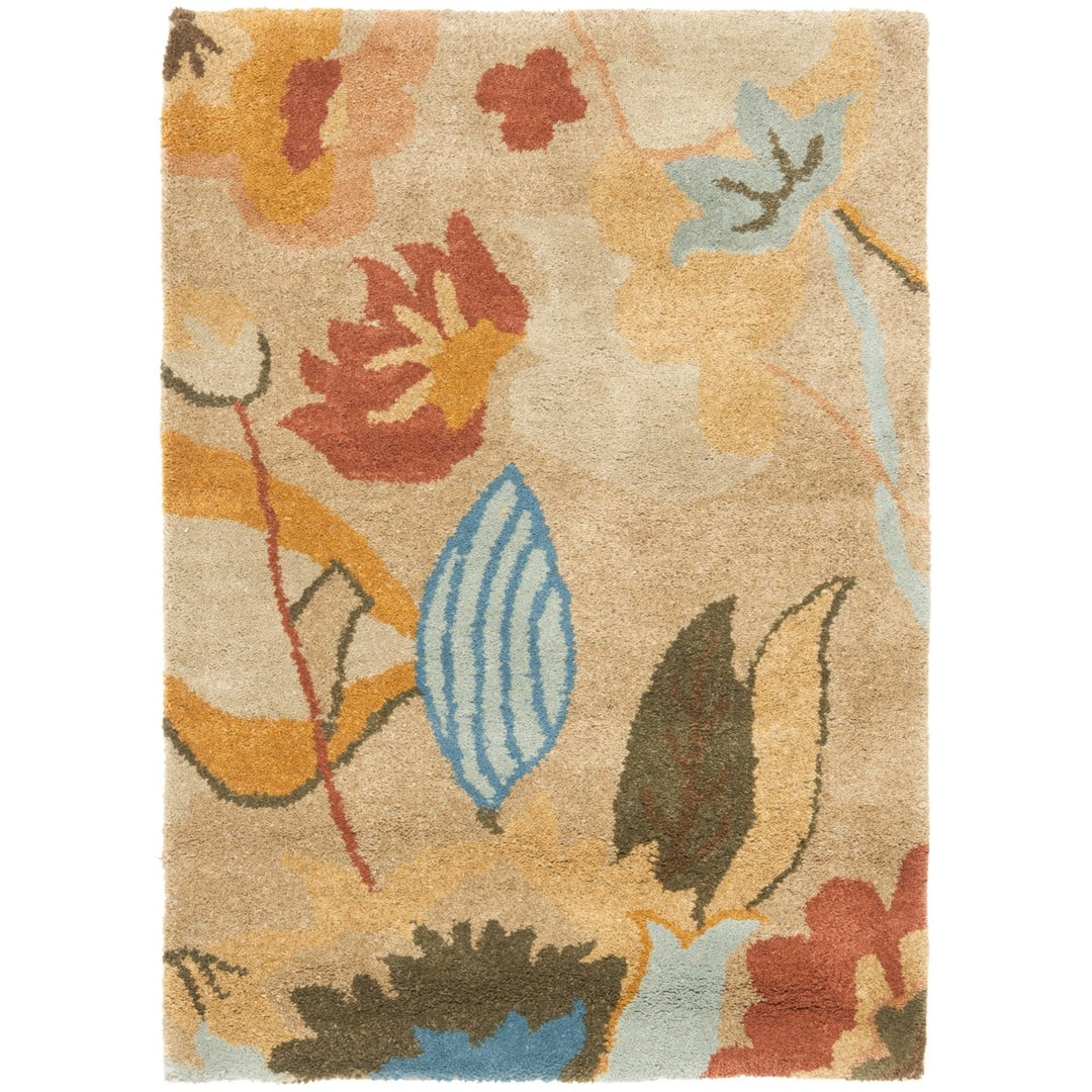 SAFAVIEH Soho SOH850A Handmade Beige / Multi Rug Image 7