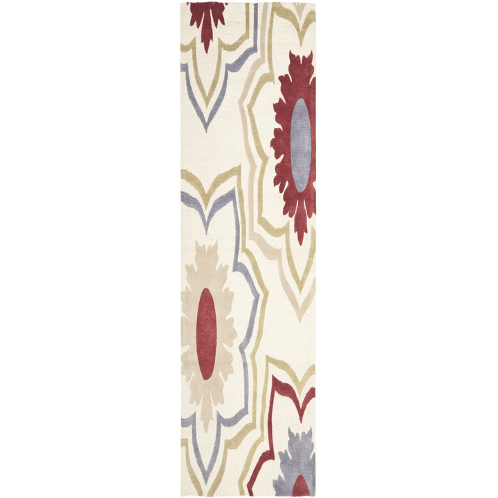 SAFAVIEH Soho SOH857B Handmade Ivory / Multi Rug Image 5