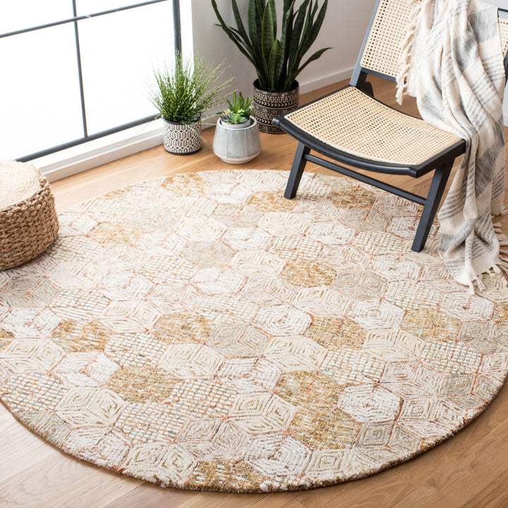 SAFAVIEH Soho SOH875B Handmade Beige / Taupe Rug Image 2