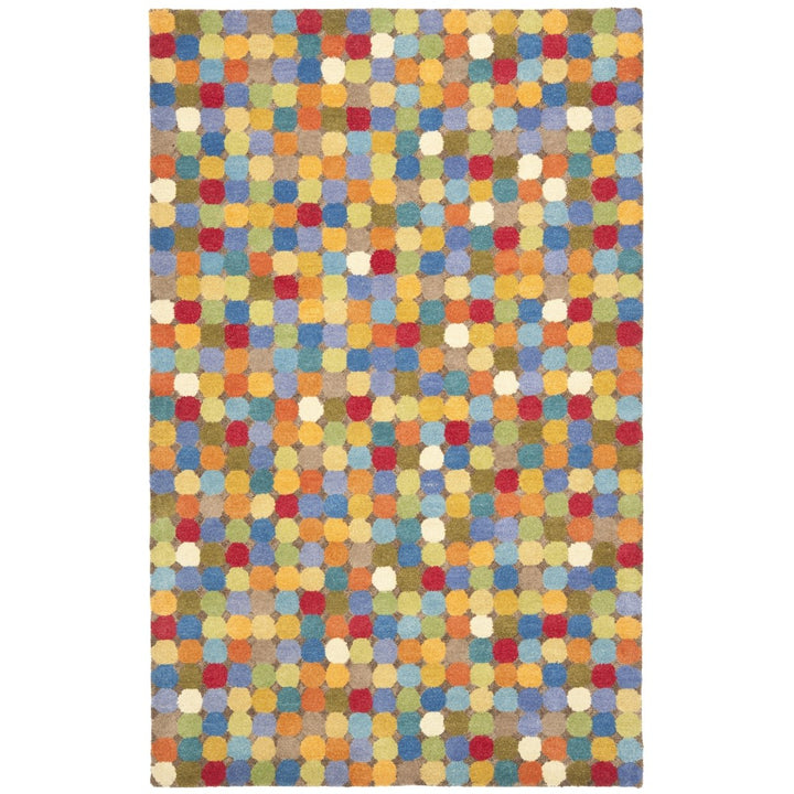 SAFAVIEH Soho Collection SOH922A Handmade Multi Rug Image 1