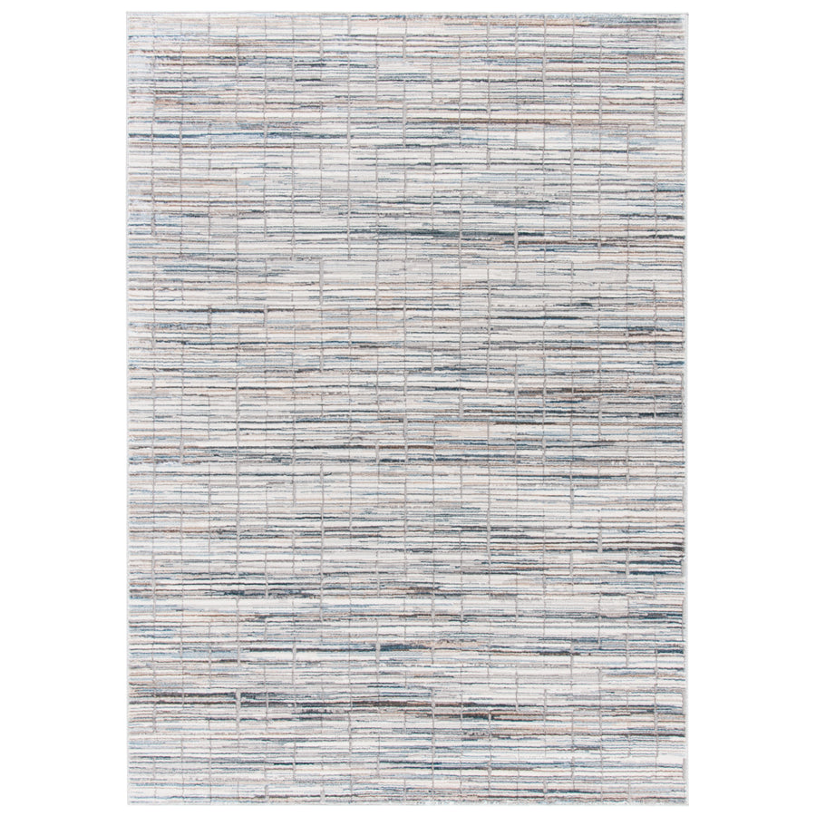 SAFAVIEH Sonoma Collection SON354F Grey / Ivory Rug Image 1