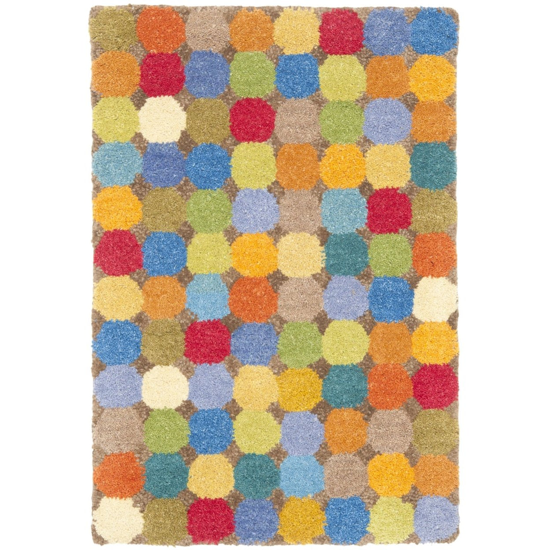 SAFAVIEH Soho Collection SOH922A Handmade Multi Rug Image 1