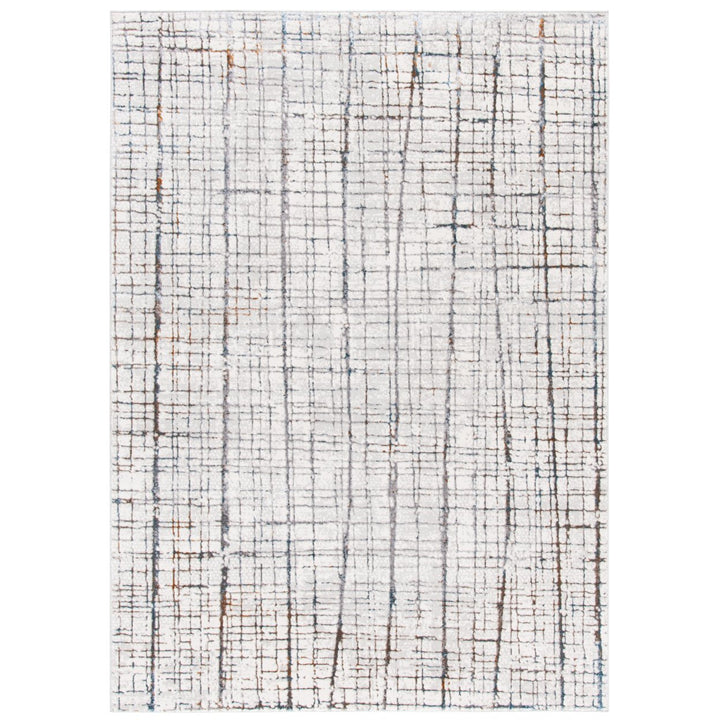 SAFAVIEH Sonoma Collection SON399A Ivory / Grey Rug Image 1