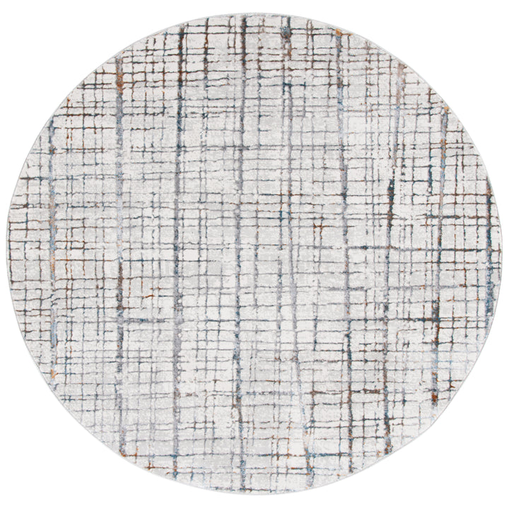 SAFAVIEH Sonoma Collection SON399A Ivory / Grey Rug Image 4