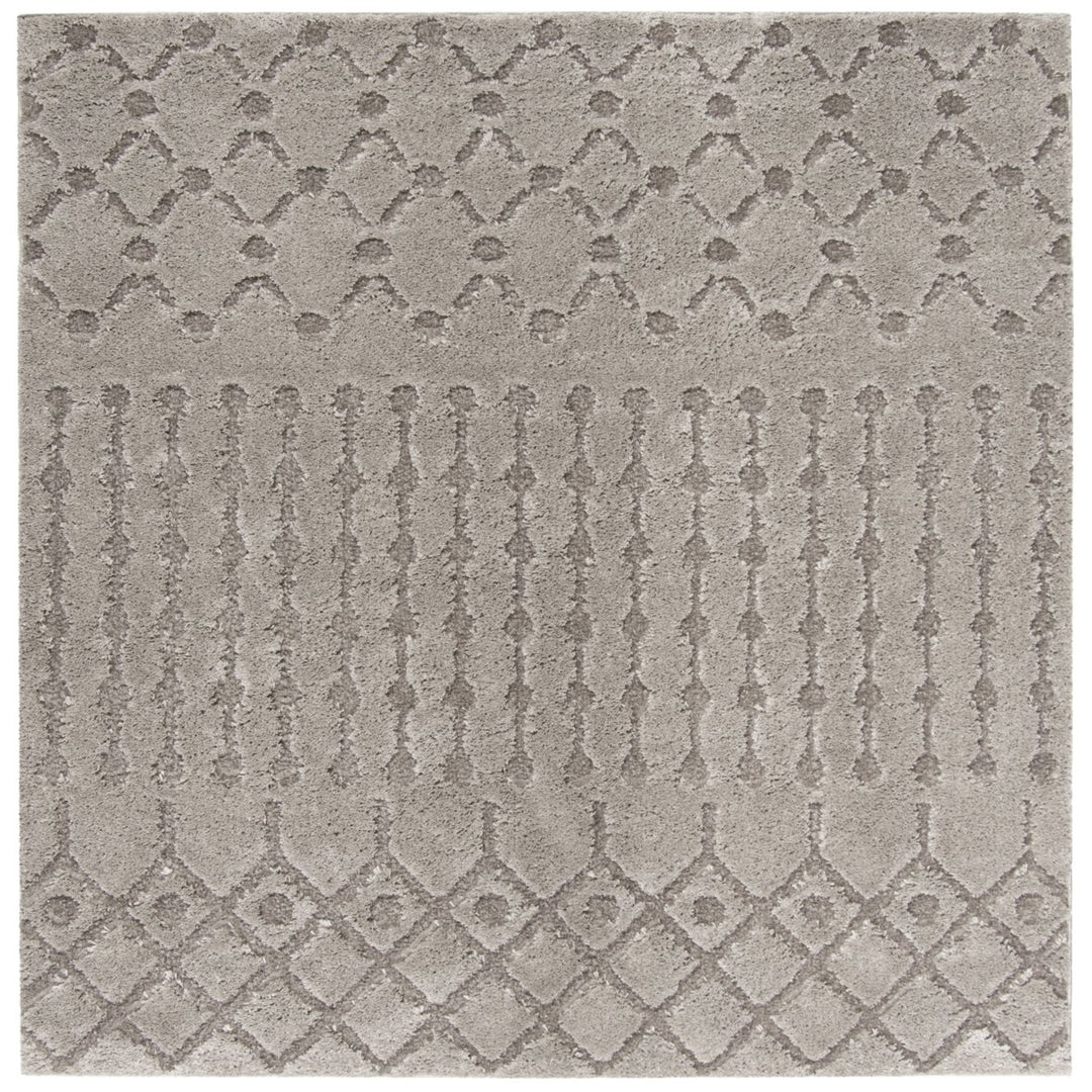 SAFAVIEH Sparta Shag Collection SPG509A Grey / Grey Rug Image 1