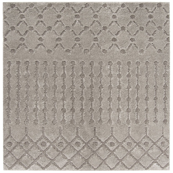 SAFAVIEH Sparta Shag Collection SPG509A Grey / Grey Rug Image 1