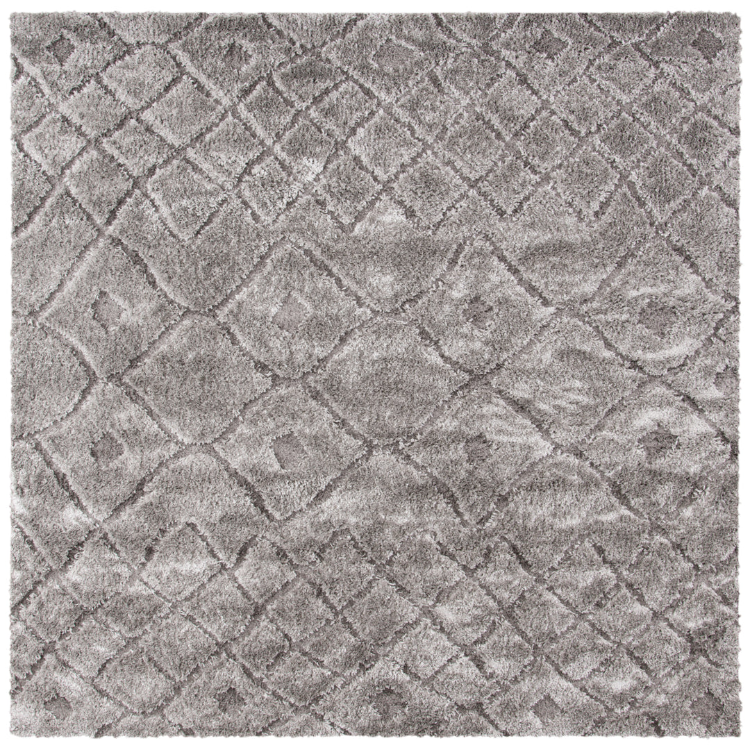 SAFAVIEH Sparta Shag Collection SPG514A Grey / Grey Rug Image 6