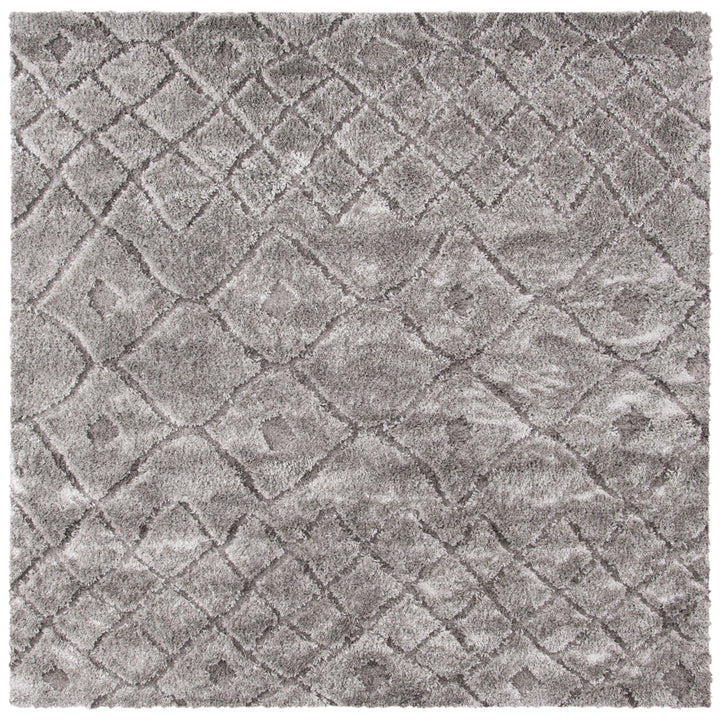 SAFAVIEH Sparta Shag Collection SPG514A Grey / Grey Rug Image 6