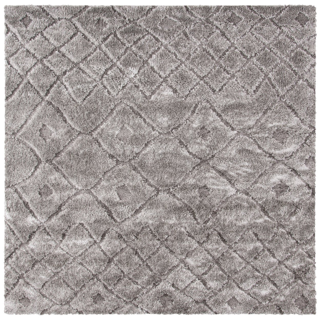 SAFAVIEH Sparta Shag Collection SPG514A Grey / Grey Rug Image 1