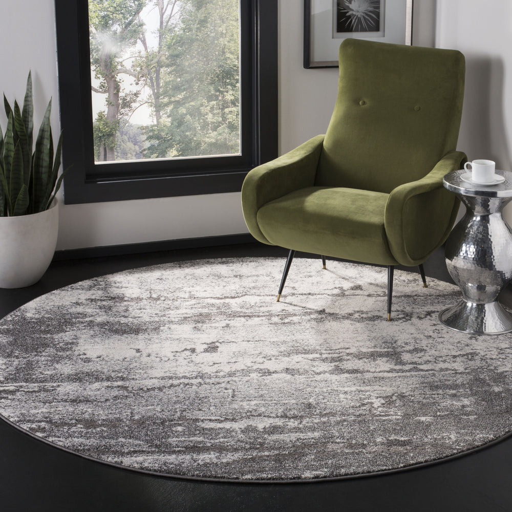 SAFAVIEH Spirit Collection SPR121F Grey/Dark Grey Rug Image 2