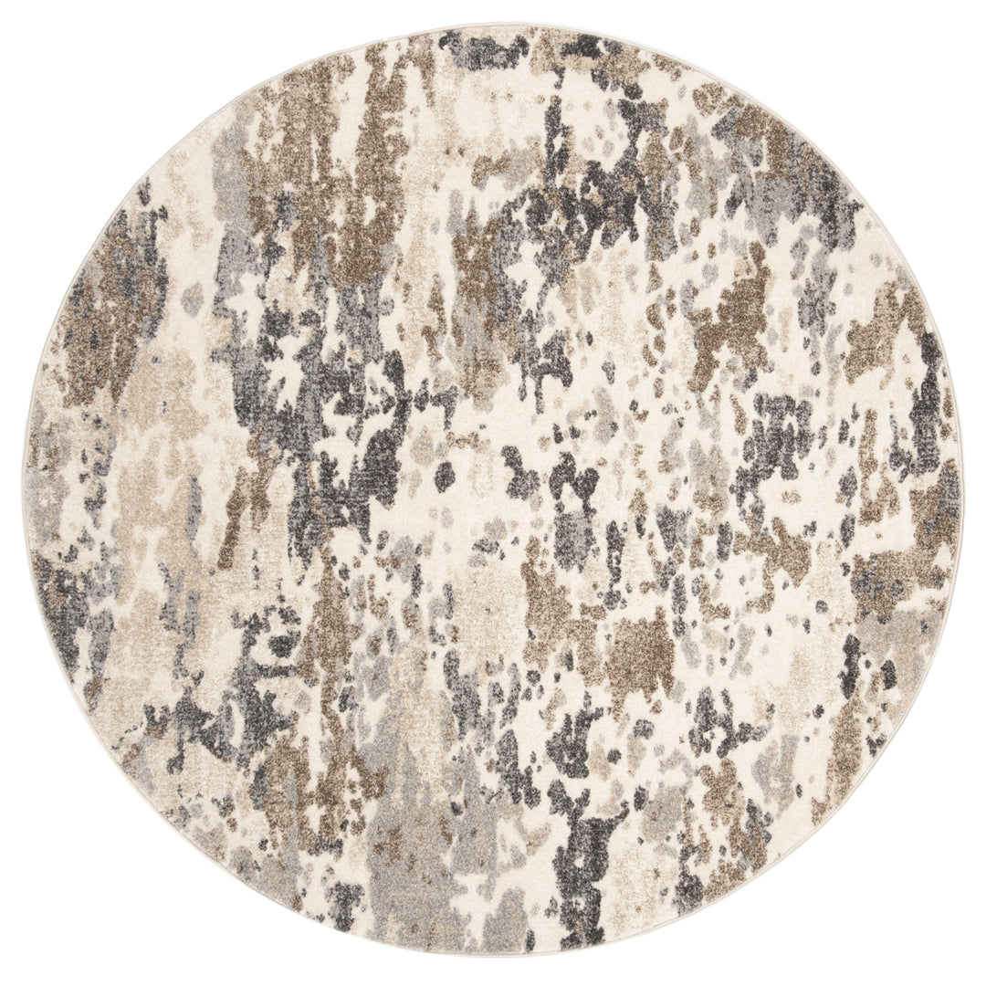 SAFAVIEH Spirit Collection SPR123A Taupe / Ivory Rug Image 4