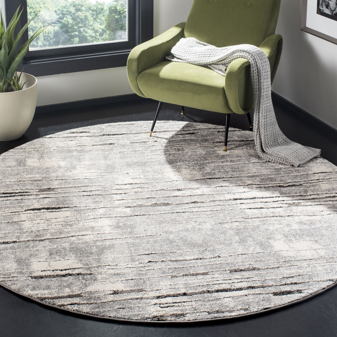 SAFAVIEH Spirit Collection SPR124F Grey/Dark Grey Rug Image 2