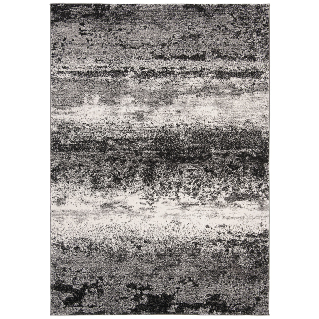 SAFAVIEH Spirit SPR122H Charcoal / Light Grey Rug Image 1