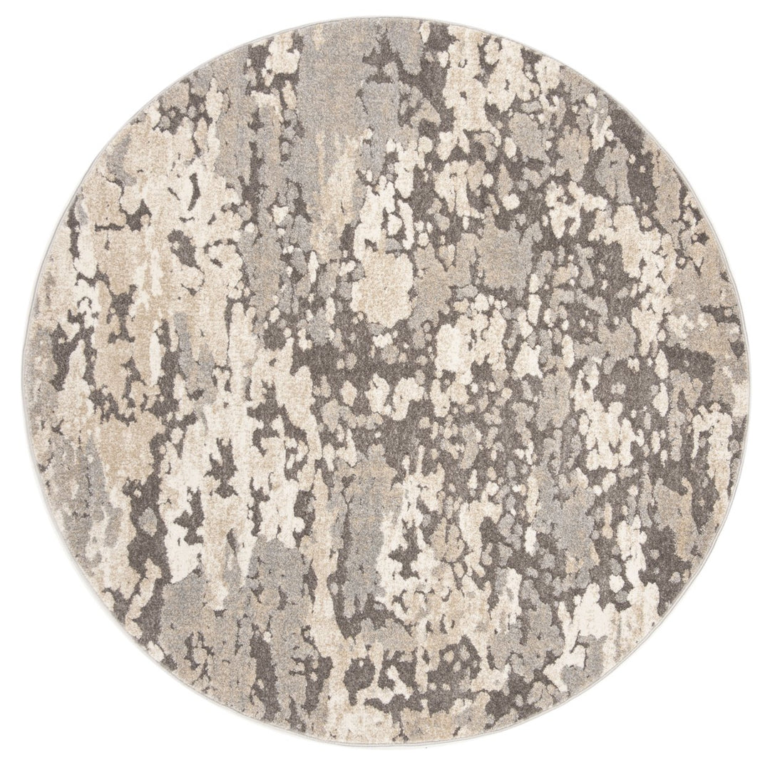 SAFAVIEH Spirit Collection SPR123E Taupe / Grey Rug Image 4