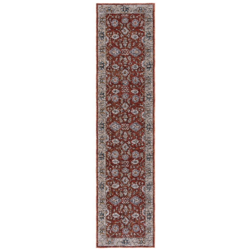 SAFAVIEH Sierra Collection SRA404A Ivory / Rust Rug Image 2