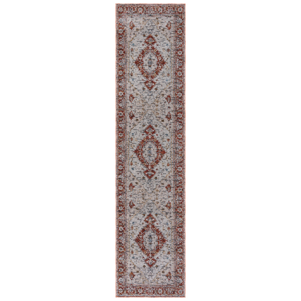 SAFAVIEH Sierra Collection SRA410A Ivory / Rust Rug Image 2
