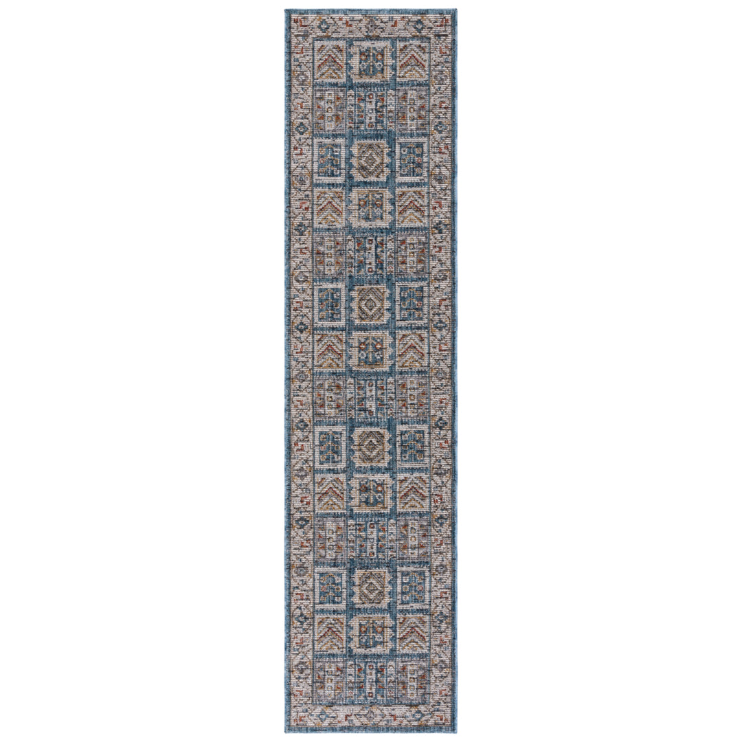 SAFAVIEH Sierra Collection SRA406A Ivory / Blue Rug Image 3