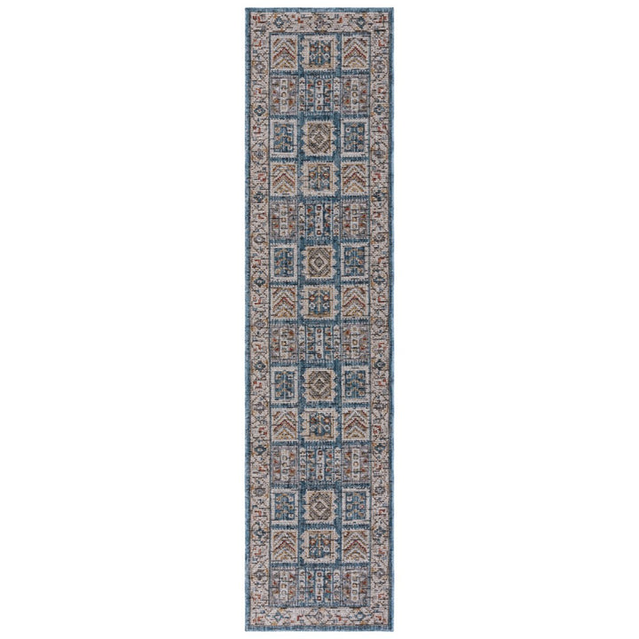 SAFAVIEH Sierra Collection SRA406A Ivory / Blue Rug Image 1