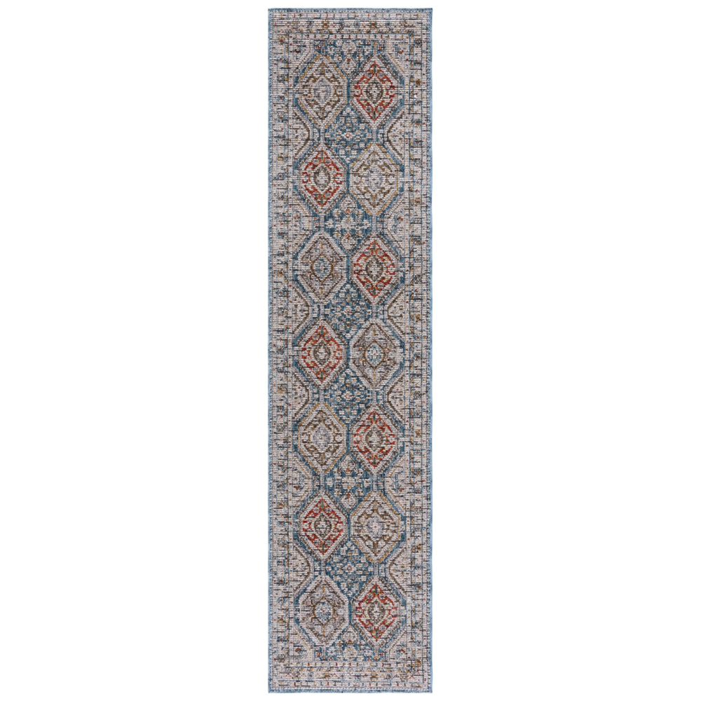 SAFAVIEH Sierra Collection SRA416A Ivory / Blue Rug Image 2