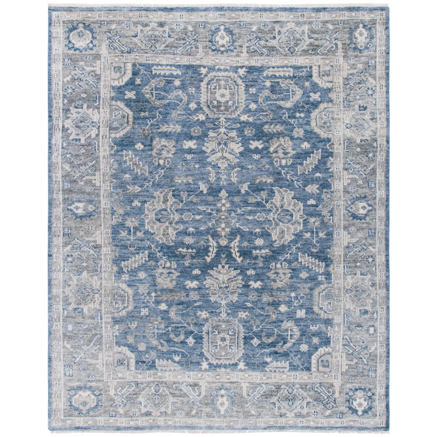 SAFAVIEH SRK109M Samarkand Blue / Grey Image 1