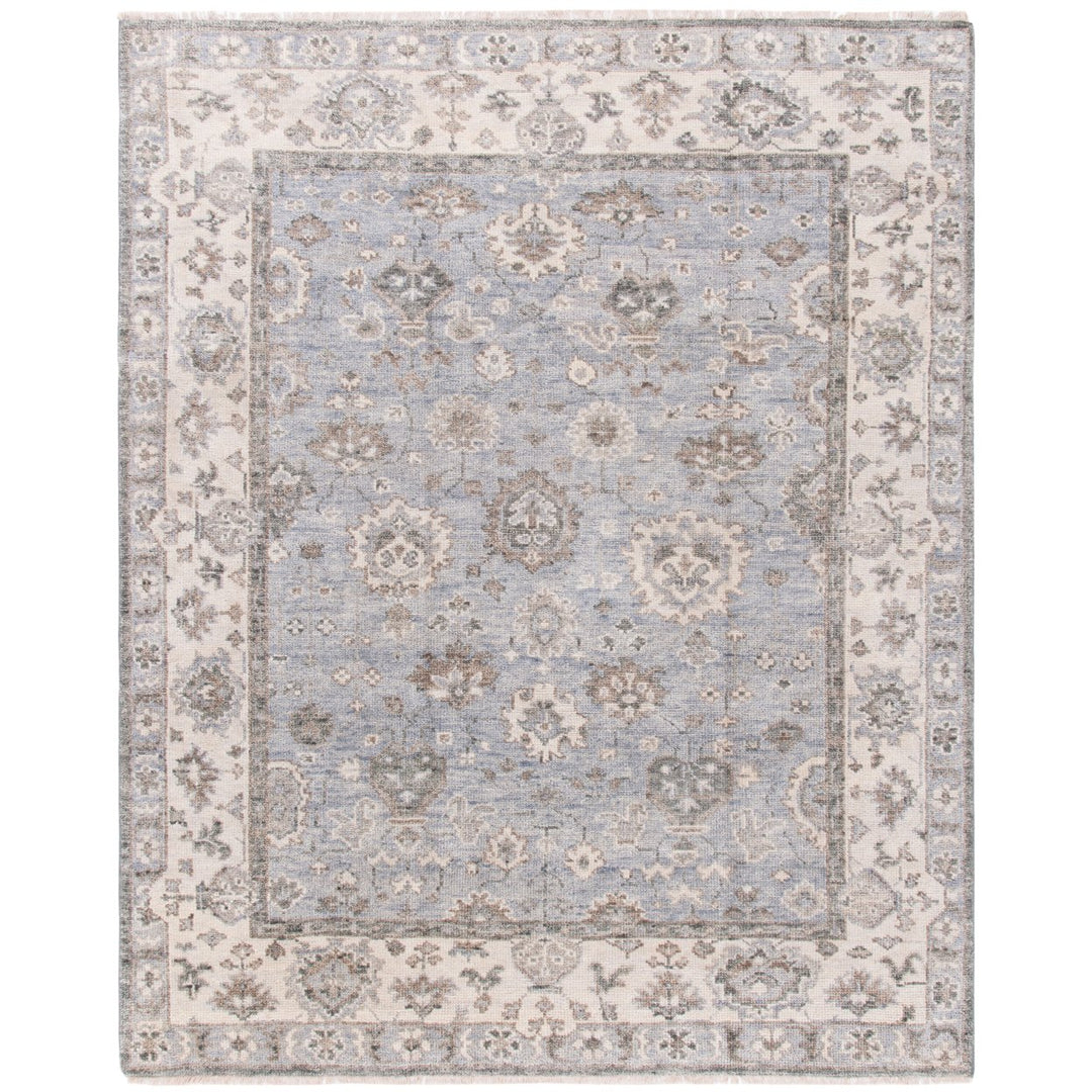 SAFAVIEH SRK110F Samarkand Grey / Ivory Image 1