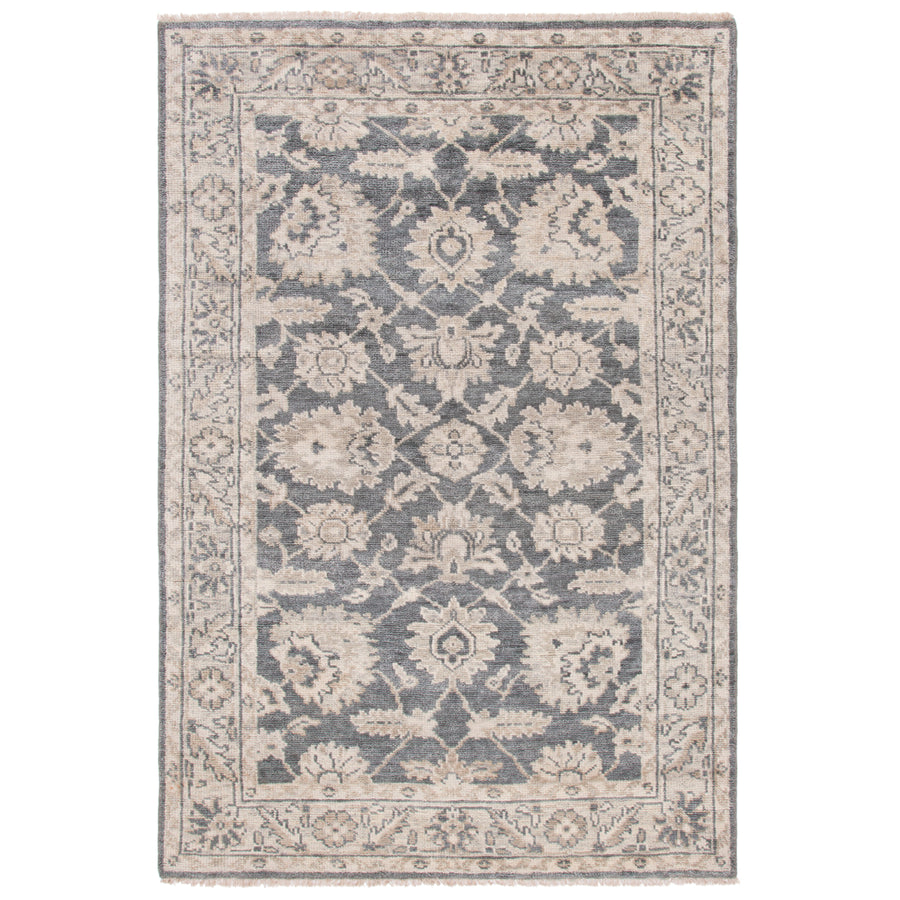 SAFAVIEH SRK116F Samarkand Dark Grey / Beige Image 1