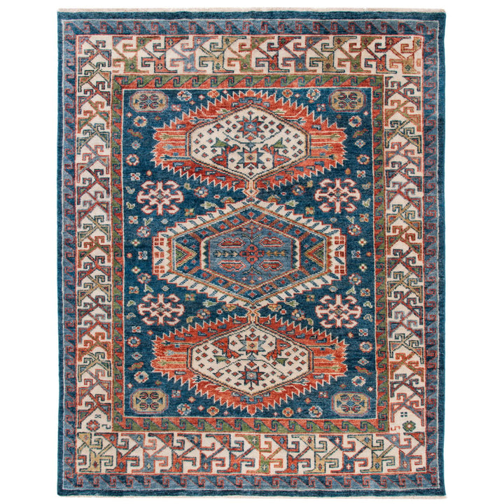 SAFAVIEH SRK119M Samarkand Blue / Beige Image 2