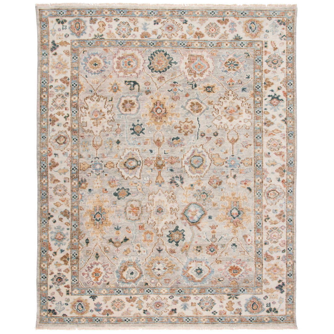 SAFAVIEH SRK122F Samarkand Light Grey / Beige Image 1