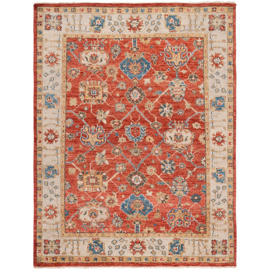 SAFAVIEH SRK170B Samarkand Beige / Rust Image 1