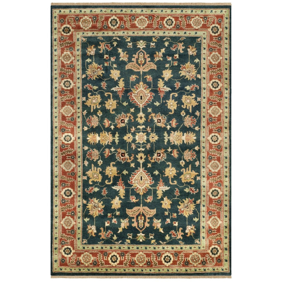 SAFAVIEH Serapi SRP617A Hand-knotted Navy / Rust Rug Image 1