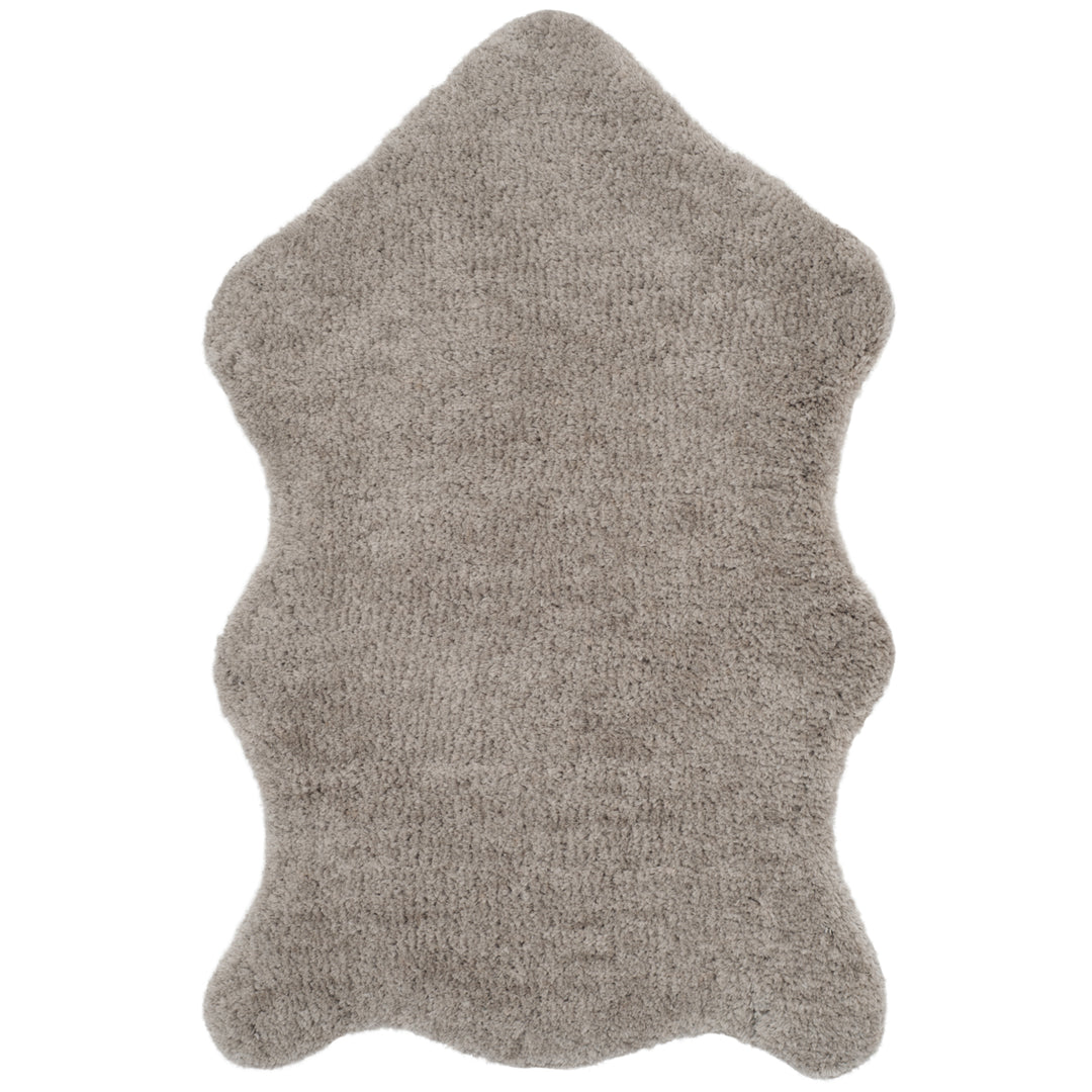 SAFAVIEH Sheep Shag SSG101A Handwoven Silver Rug Image 6