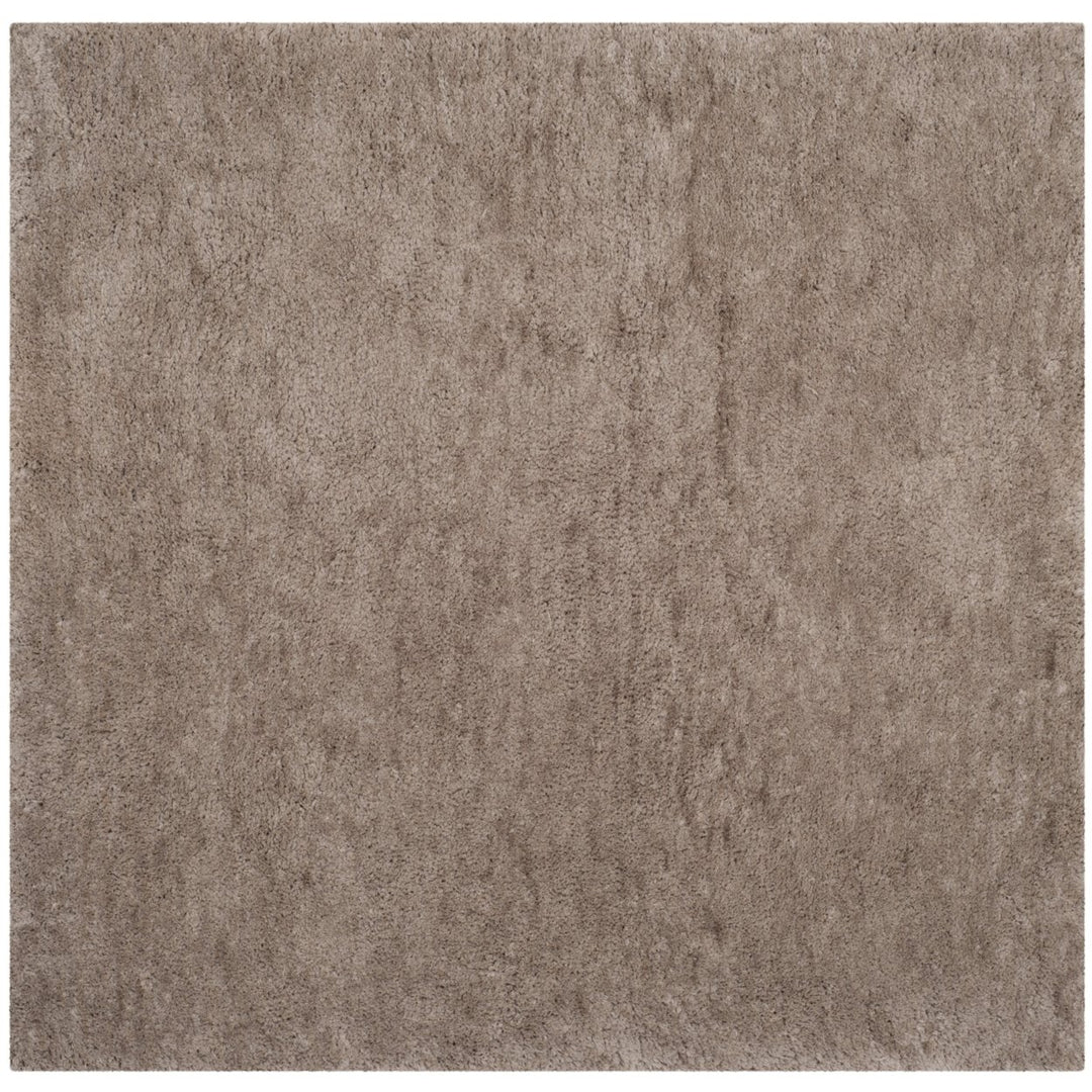 SAFAVIEH Sheep Shag SSG120A Handwoven Silver Rug Image 1