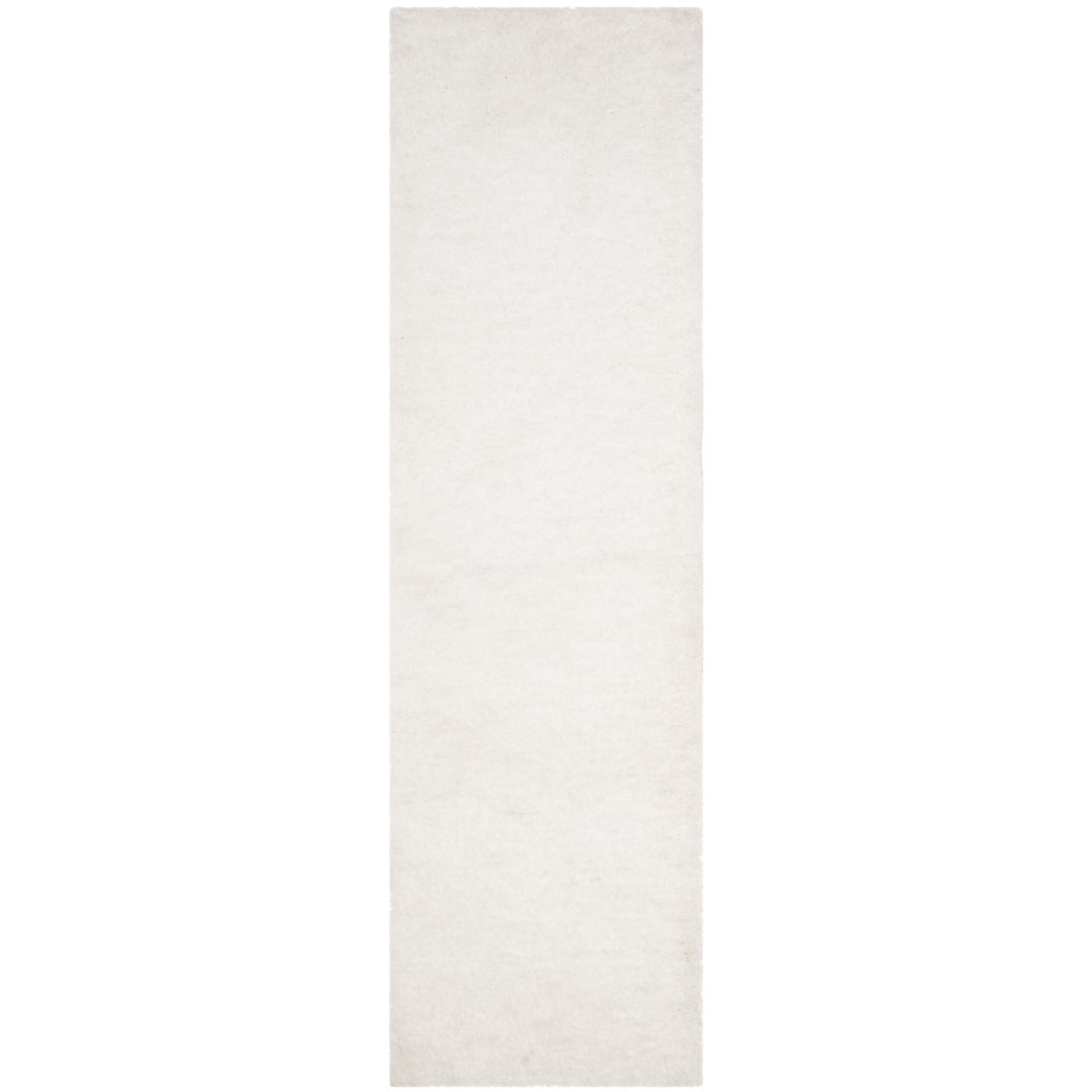 SAFAVIEH Sheep Shag Collection SSG120B Handwoven Ivory Rug Image 1