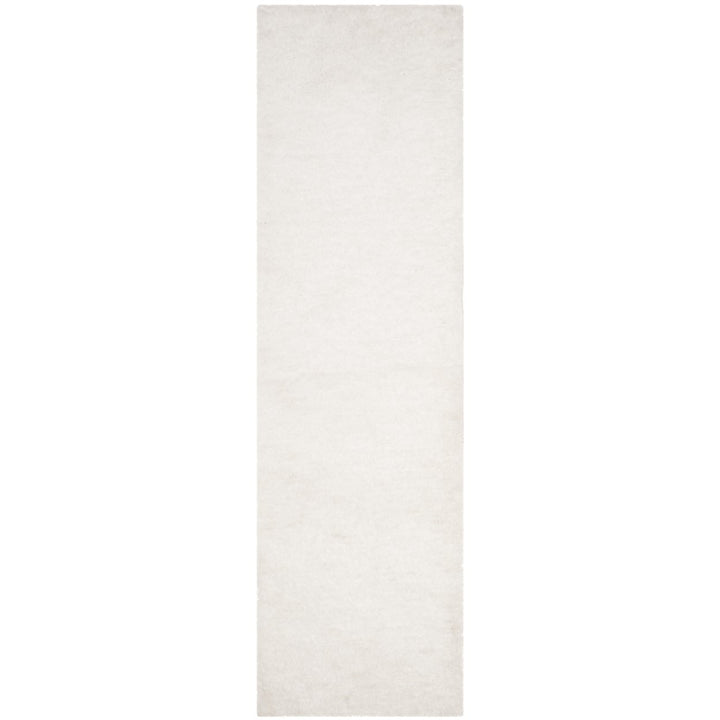 SAFAVIEH Sheep Shag Collection SSG120B Handwoven Ivory Rug Image 1